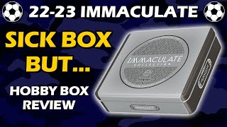 $1,200 BOX?!! 2022-23 Immaculate Soccer Panini Hobby Box Review