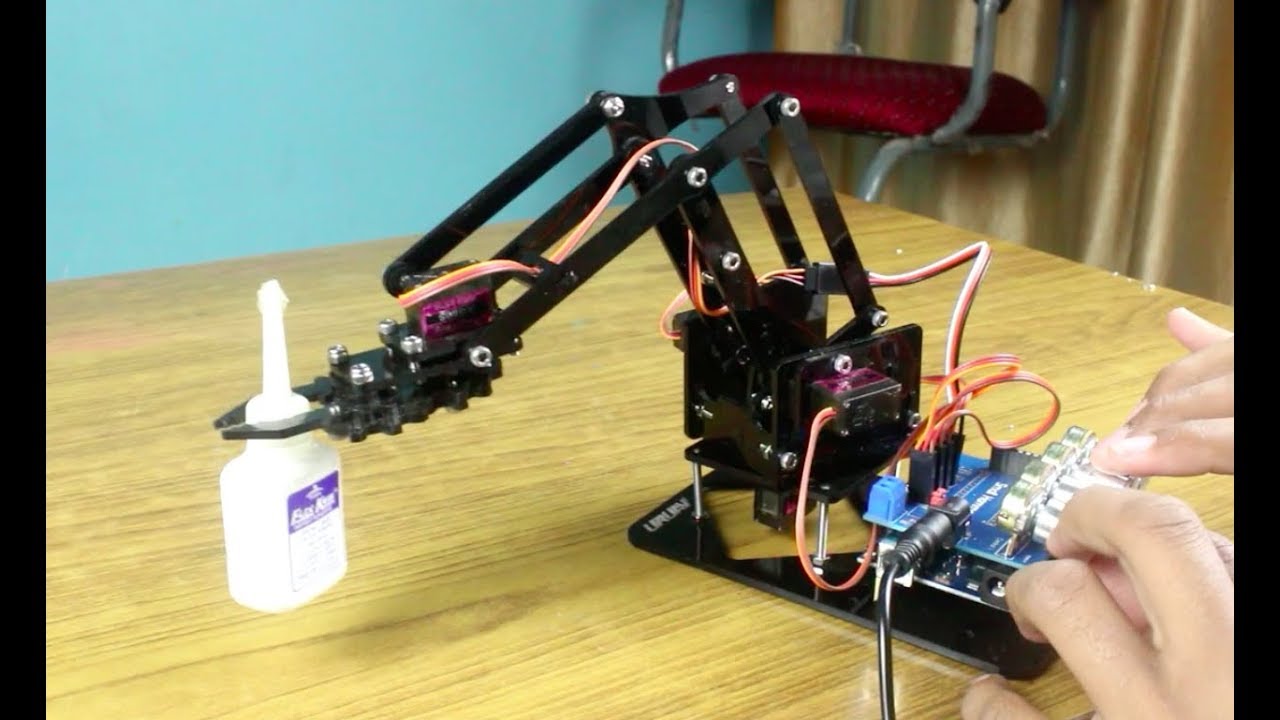 arduino projects robot arm