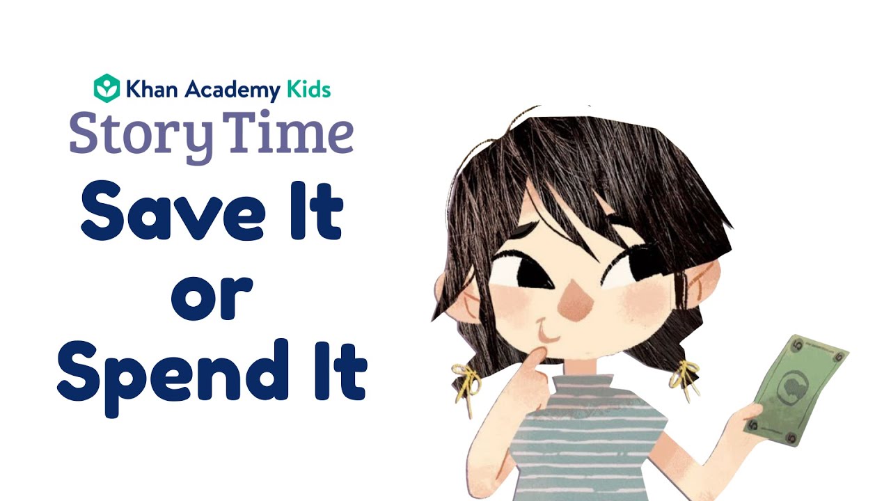 Копи или трать | Чтение детской книги вслух | Время сказок с Khan Academy Kids