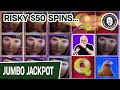 RISKY $50 Spins Playing Island Eyes Slots  BIG MONEY From The Big Jackpot’s Stomping Ground