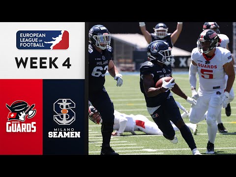 Helvetic Guards @ Milano Seamen Highlights | Week 4 | Season 2023