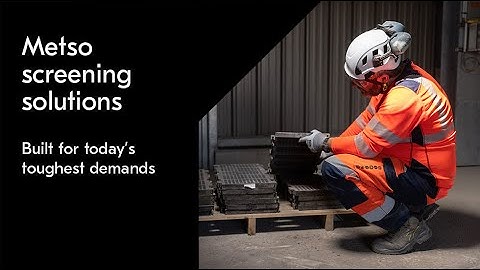 Metso screening solutions