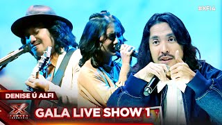 Denise Ú Alfi - Anyer 10 Maret (Slank) - Gala Live Show 1 - X Factor Indonesia 2024