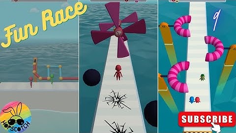 Fun Race 3D - Gameplay 9 Full game walkthrough (Android, iOS) - Relaxing and satisfying 3D game