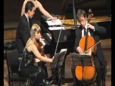 Saguaro Piano Trio, Arensky Trio in D minor op 32, 1st movement Allegro Moderato