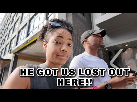 HE GOT US LOST OUT HERE!