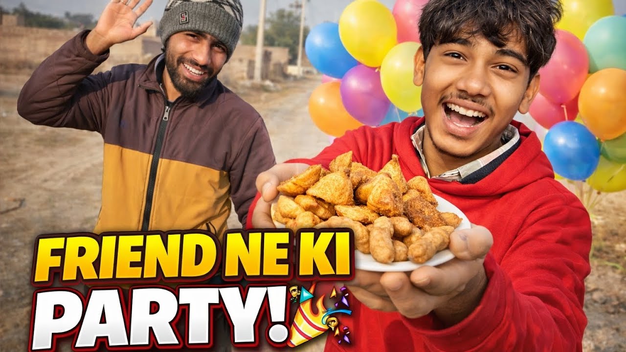 Friend Ne Party De Di 😱 Full Enjoyment & Masti 🎊