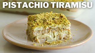 Pistachio Tiramisu Recipe