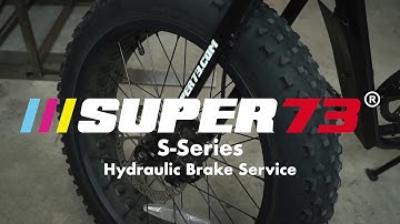 SUPER73 Tutorials: S-Series Hydraulic Brake Service
