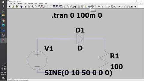 Ideal Switch || Diode || LTSPICE tut-1