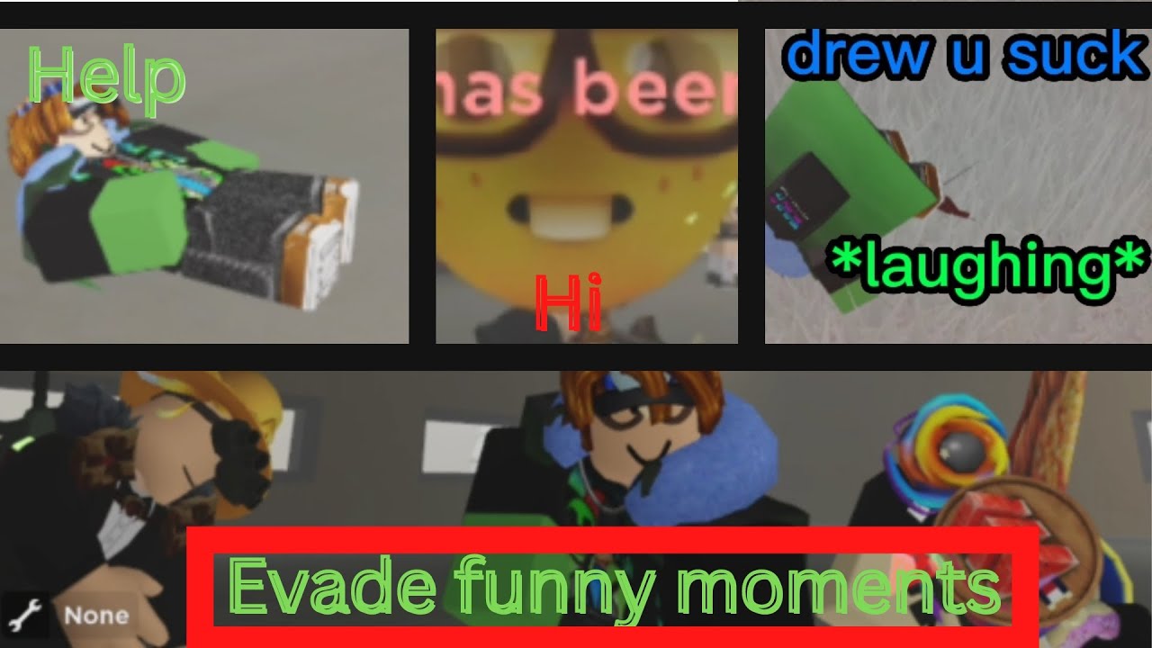 Evade funny moments (with friends in voice chat) 🤣 - YouTube