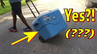 ANY GOOD! Coleman Cooler with Wheels, Xtreme Wheeled Cooler