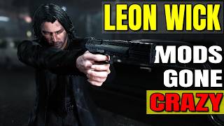 MODS In RE9 Requiem Are CRAZY! JOHN WICK INFINITE WEAPONS Full Gameplay