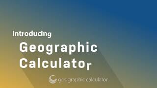 Introducing Geographic Calculator screenshot 5