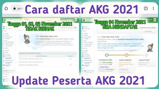 Cara daftar AKG di Simpatika 2021 | Generate 04 November 2021 | simpatika.kemenag.go.id