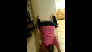 My Attempt At Wall Twerking.