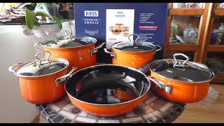 Riess Nouvelle Corall 5-Piece Pot Set Unboxing