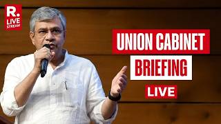 LIVE: Union Cabinet Briefing by Ashwini Vaishnaw | Big Decisions Under PM Modi Govt