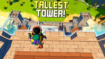 Building The Tallest Part of My Survival Base!  - Scrap Mechanic Survival Mode [SMS 62]