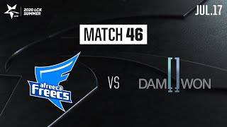 AF vs DWG | Match46 H\/L 07.17 | 2020 LCK Summer