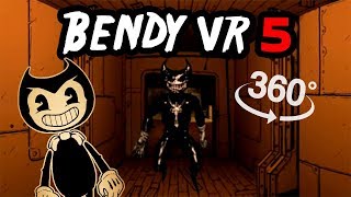 Bendy Vr 360 The Ink Machine - Horror Video