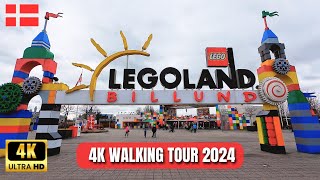 ICONIC LEGOLAND 2024 BILLUND RESORT DENMARK 4K Walking Tour