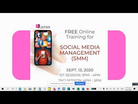 smm ออนไลน์  New Update  Free Online Training for Social Media Management (SMM)