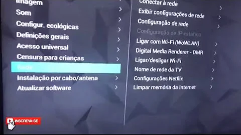 Como conectar Smart TV AOC no Wi-Fi?