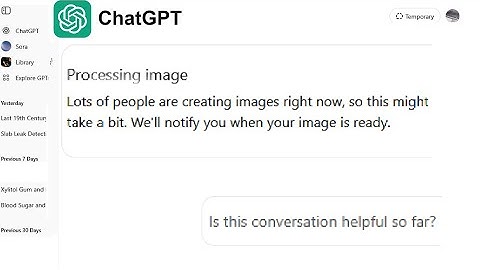 Fix CHATGPT Processing Image Lots of People are Creating Images Right Now So This Might Take Bit GPT