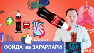 Coca-Cola FOYDA va ZARARLARI HAQIDA
