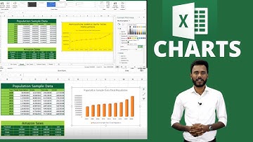 MS Excel - Charts - Columnar, Bar, Line  Charts I Vedanta Educational Academy