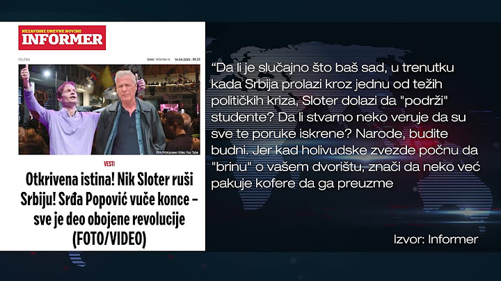Slotera Nika za predsednika! Podrška iz "Tropske vreline" | ep370deo05
