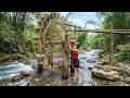 Building a Water Wheel by the Stream to Power My Off Grid Water System
