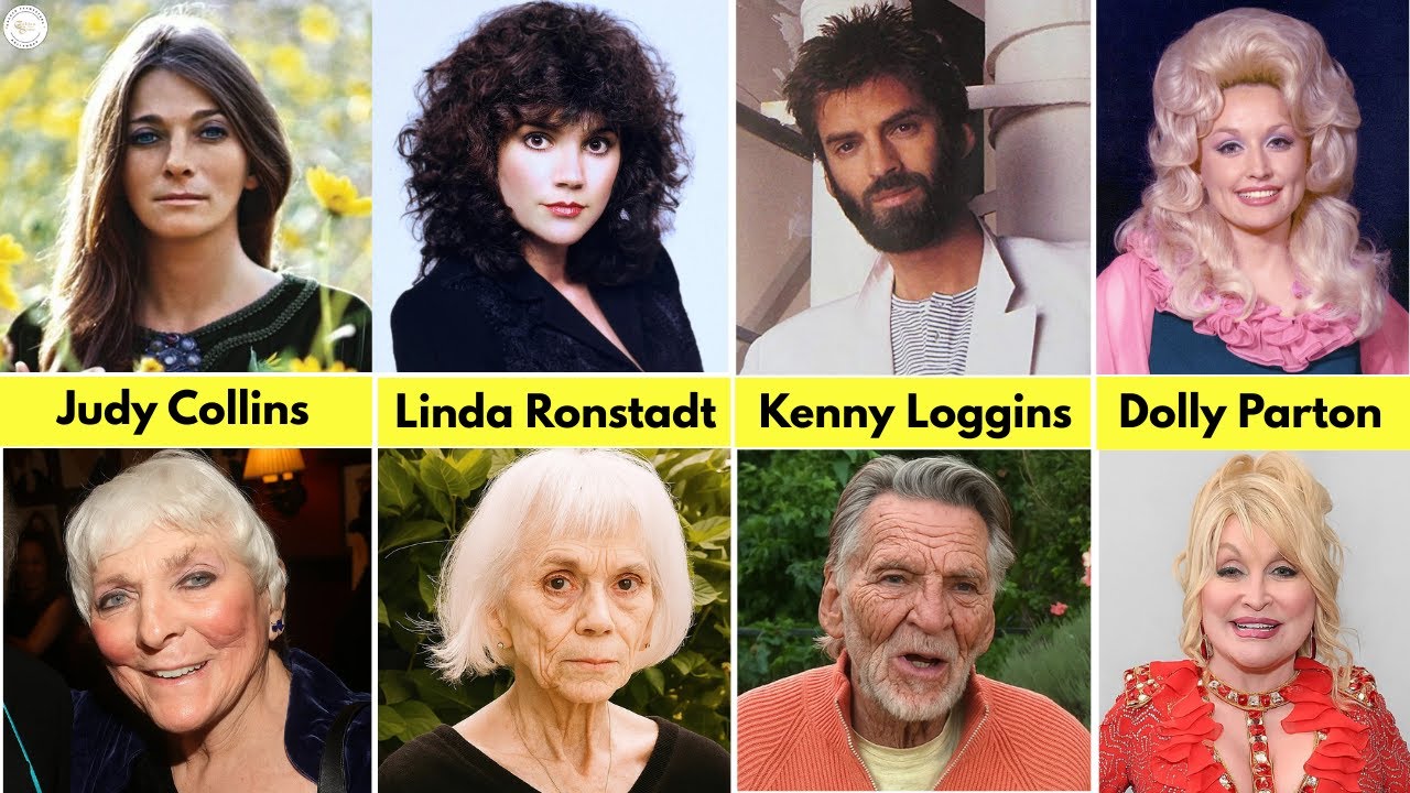 Вы никогда не узнаете более 40 легенд музыки — знаменитые певцы, которые изменились и всё ещё жив...