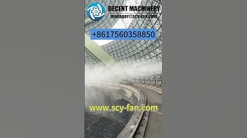 What factors should be considered when selecting a fog cannon? #dustsuppression #fogcannon