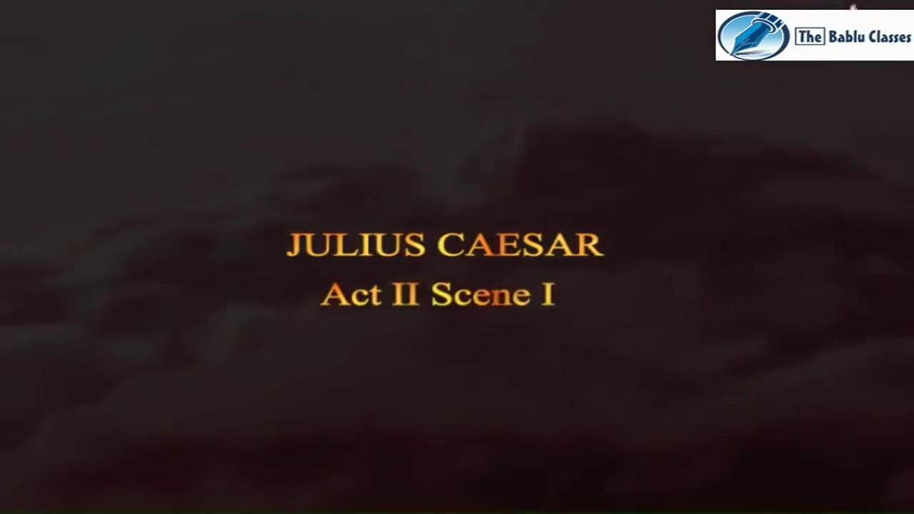 Julius Caesar Act3, Scene2 YouTube
