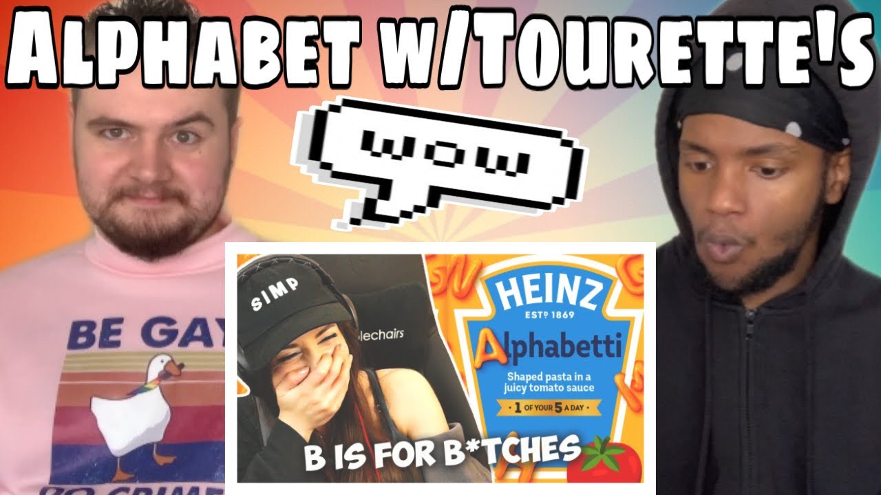 I Attempt The Tourettes Alphabet Challenge! | Sweet Anita REACTION
