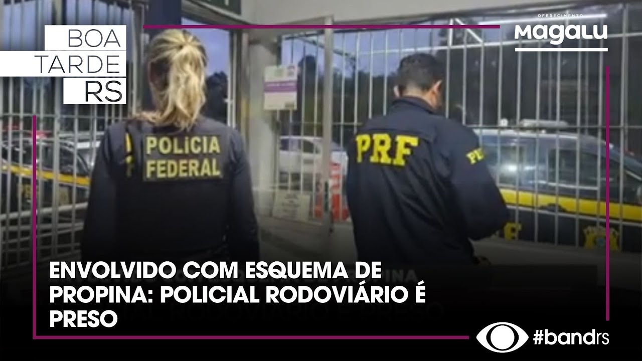 ENVOLVIDO COM ESQUEMA DE PROPINA: POLICIAL RODOVIÁRIO É PRESO
