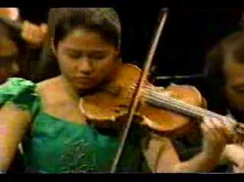 Sarah Chang: Violin Concerto Mvt.1 Part2 -