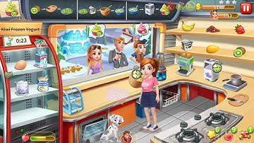 Rising Super Chef - Cook Fast Map 3 Ice Cream Challenge Level 4-3 Stars (Master Level)