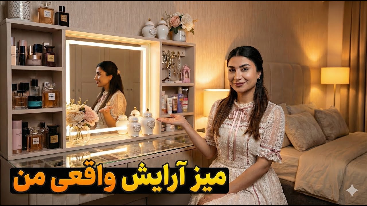 تور کامل میز آرایش من (درخواست زیاد!)
