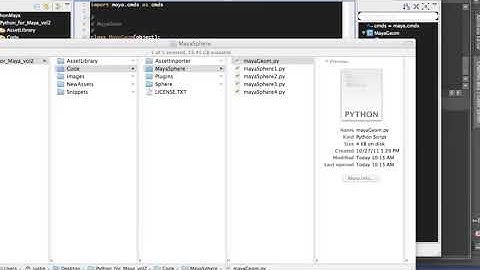Python For Maya Artists - Volume 2