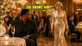 Black Single Dad Sat Alone at a Wedding—Until an Older Billionaire Woman Walked Toward Him
