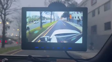 AI Blind Spot Detection (AI BSD) system camera #automobile