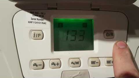 Boiler fault 30/09/2016