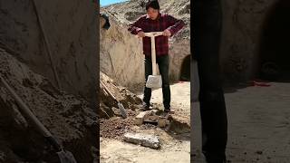Satisfying Stone Path Construction Process Satisfying Stone Path Construction Process