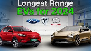 Goodbye to Range Anxiety: New Longest Range EVs for 2024!