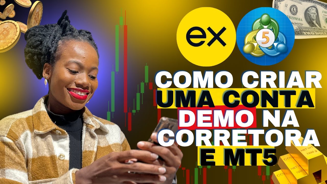 17 | Como Criar uma Conta Demo e Configurar no MetaTrader 5 | Guia ...