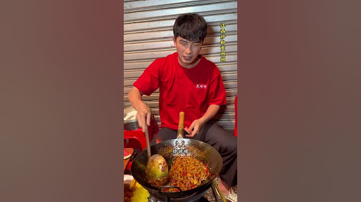 江西宜春炒粉，馬路邊的袁州州小排擋，來一份微微辣感受一下 #江西炒粉 #food #cooking #delicious