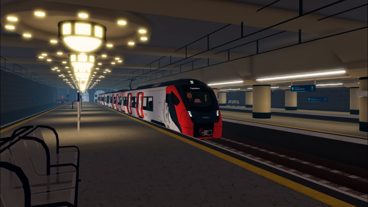 [756 Exclusive!] Roblox Stepford County Railway R137 Stepford Victoria ➜ Morganstown (via Benton)